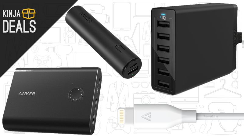 Illustration for article titled Today's Best Deals: Anker Chargers, Pet Supplies, Fresher Food, and More